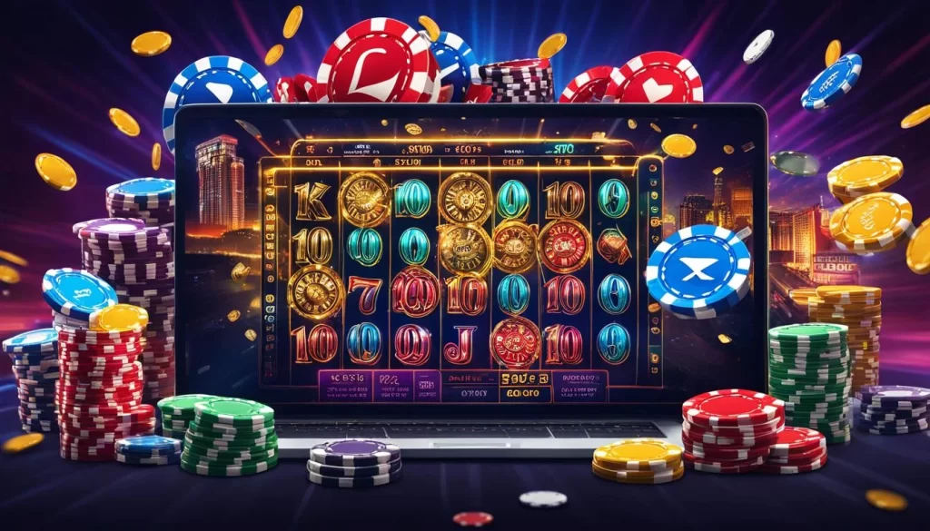Người chơi đang xem xét chiến lược và ngân sách khi chơi game slot