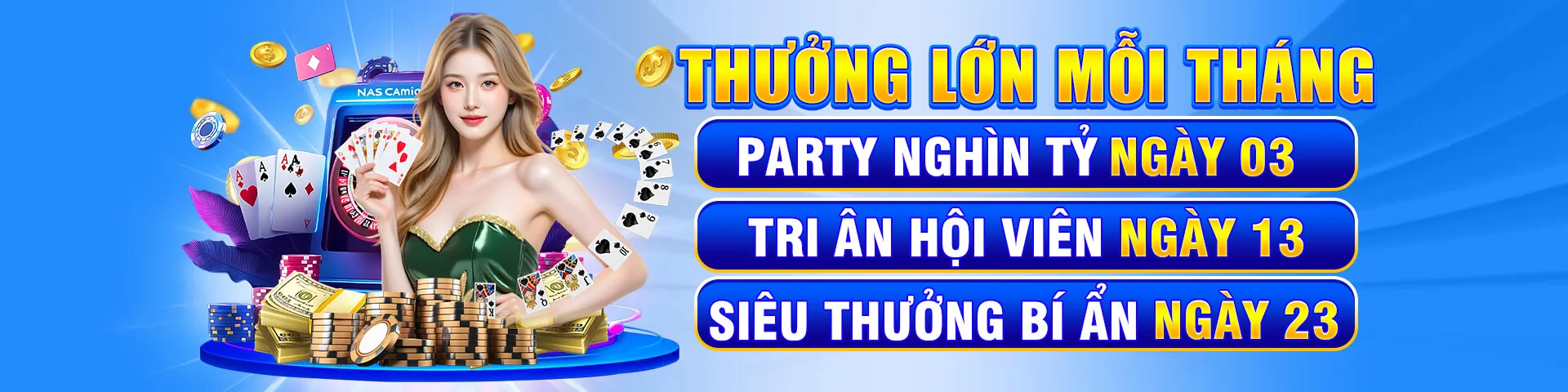 Máy đánh bạc Nổ Hũ với hiệu ứng ánh sáng vàng rực rỡ và biểu tượng may mắn tại bia66 win